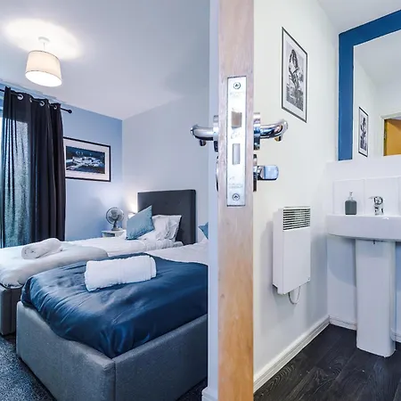 2 Bed Apartment With Balcony Private Parking Near Etihad Stadium, Coop Live Mánchester Exterior foto